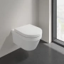 Унитаз подвесной безободковый  Villeroy & Boch Architectura  4694HR01 белый Унитаз подвесной безободковый  Villeroy & Boch Architectura  4694HR01 белый