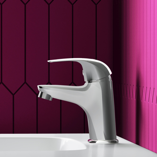 Смеситель для раковины Dorff Stark хром глянцевый