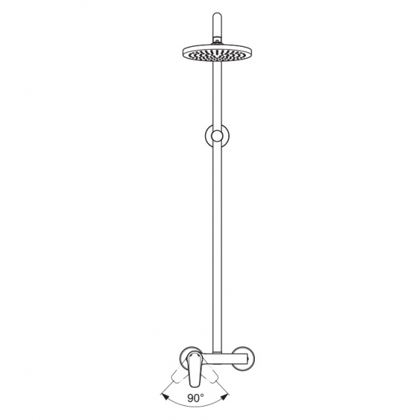 Душевая система VIDIMA BALANCE SH BA272AA Душевая система VIDIMA BALANCE SH BA272AA