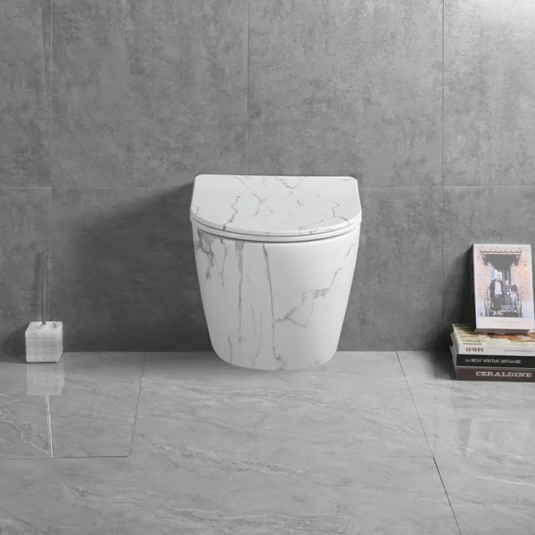 Унитаз подвесной Ceruttispa Sella CT9532 безободковый с микролифтом