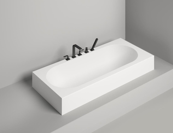 Ванна из литьевого камня Salini Ornella 170х70 102313G белая глянцевая