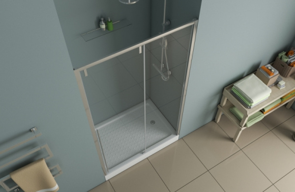 Душевая дверь в нишу 120х195 Bravat Slimline BD120.4105A Душевая дверь в нишу 120х195 Bravat Slimline BD120.4105A