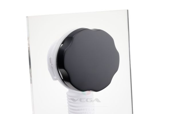 Слив перелив полуавтомат 60 см VEGA V55R  черный матовый Слив перелив полуавтомат 60 см VEGA V55R  черный матовый