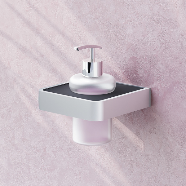 Дозатор для мыла Damixa Jupiter DA7736900 черный глянцевый