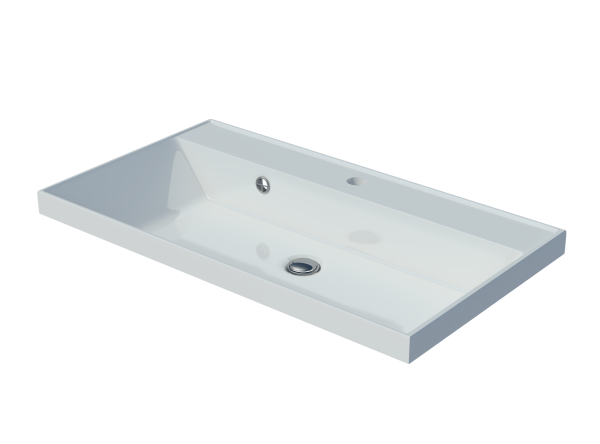 Раковина на тумбу Madera Classica 80x36 белая 4627173210188