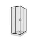 Душевой уголок NIAGARA Nova NG-6810-08 BLACK (120*80*190) прямоугольник, двери раздвижные, 1 место Душевой уголок NIAGARA Nova NG-6810-08 BLACK (120*80*190) прямоугольник, двери раздвижные, 1 место