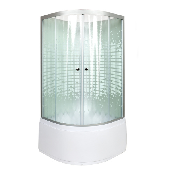 Душевая кабина AvaCan 100x100 L910NGM профиль хром