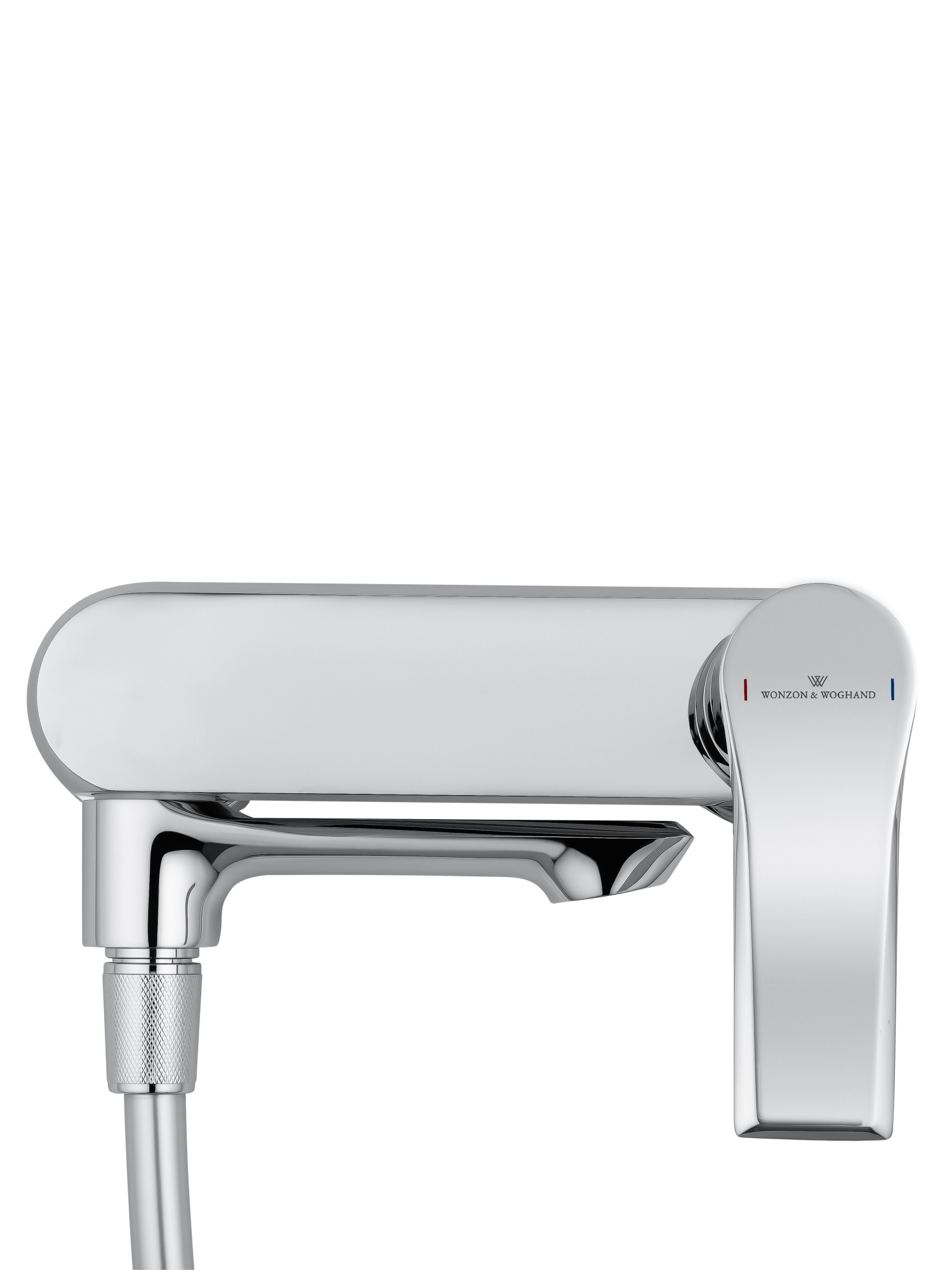 Смеситель для ванны с душем и гарнитуром Wonzon & Woghand Brilliant WW-88037079-CR хром глянцевый