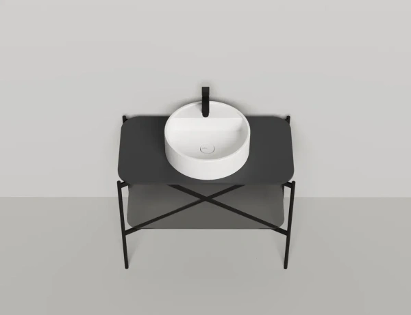 Консоль Salini Grazia 100 см 27G110K под раковину напольная