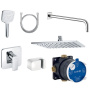 Душевая система в  Kludi PURE&STYLE 406300575 хром Душевая система в  Kludi PURE&STYLE 406300575 хром
