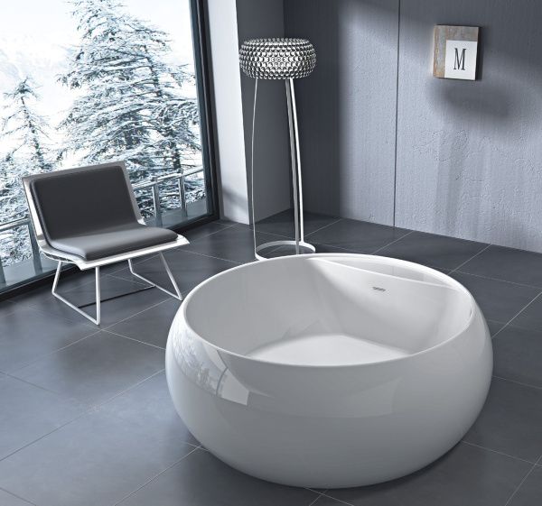 Акриловая ванна 155x155 см BelBagno  BB30-1550 белый Акриловая ванна 155x155 см BelBagno  BB30-1550 белый