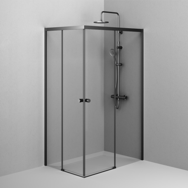 Душевой уголок AM.PM X-Joy 120x190x80 W94G-403-120280-BT1K профиль черный