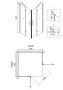 Душевое ограждение 90х90 NIAGARA Nova NG-6613-08 без поддона Душевое ограждение 90х90 NIAGARA Nova NG-6613-08 без поддона