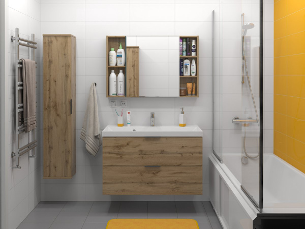 Пенал Какса-А Novella 30x150 см 005221 подвесной дуб вотан