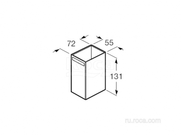 Стакан Roca Rubik 816844024 Стакан Roca Rubik 816844024