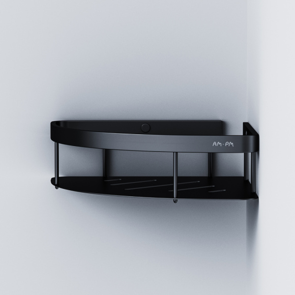 Полка для душа AM.PM Sense L 20755 A7454122 черная матовая