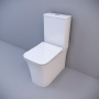 Напольный унитаз-компакт безободковый Cerutti SPA Marmolada CT7777 с быстросъемным сиденьем микролифт Напольный унитаз-компакт безободковый Cerutti SPA Marmolada CT7777 с быстросъемным сиденьем микролифт