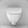 Унитаз подвесной FlashClean с сиденьем микролифт AM.PM X-Joy C851701SC Унитаз подвесной FlashClean с сиденьем микролифт AM.PM X-Joy C851701SC