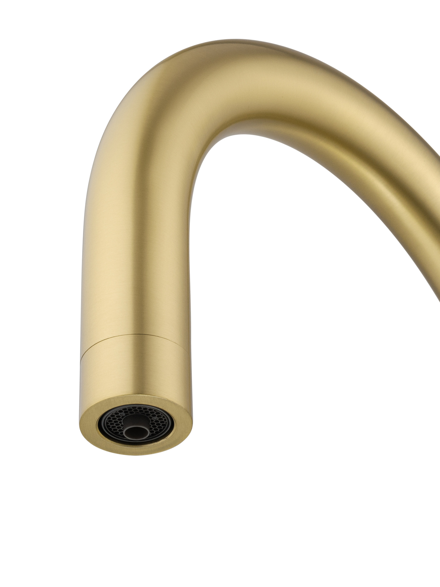 Смеситель для кухонной мойки с подключением фильтра Wonzon & Woghand WW-3211-BG золото брашированный