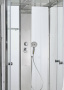 Душевая кабина с баней AvaCan 100x100 Z1910 профиль хром