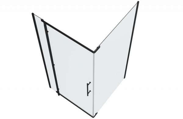 Душевой уголок 90x90x195 Bravat Blackline BS090.3113A Душевой уголок 90x90x195 Bravat Blackline BS090.3113A
