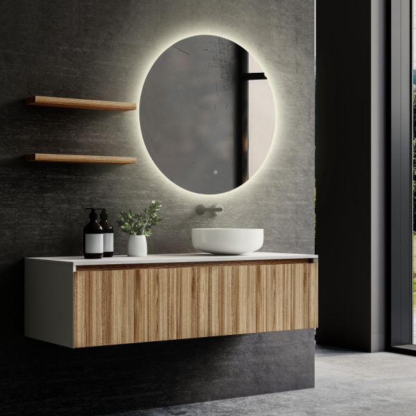 Зеркало с подсветкой, сенсорным выключателем и диммером 100x100 см ABBER  AG6203SL-1,0 Зеркало с подсветкой, сенсорным выключателем и диммером 100x100 см ABBER  AG6203SL-1,0