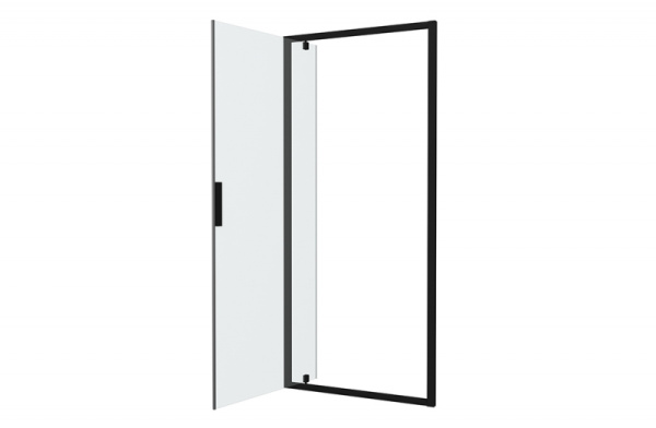 Душевая дверь в нишу 90x200 Bravat Blackline BD100.4111B Душевая дверь в нишу 90x200 Bravat Blackline BD100.4111B