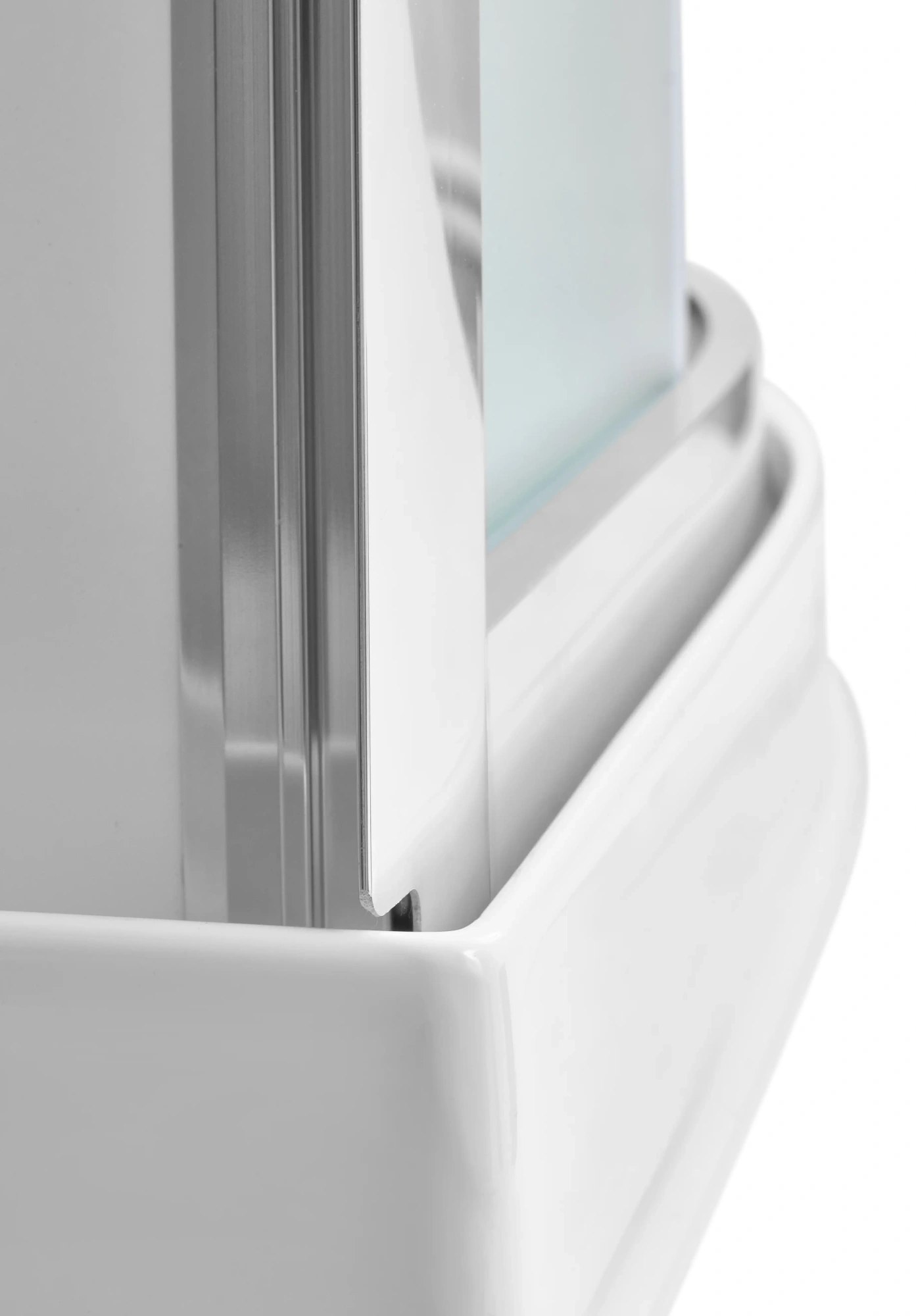 Душевая кабина DTO D272L профиль хром