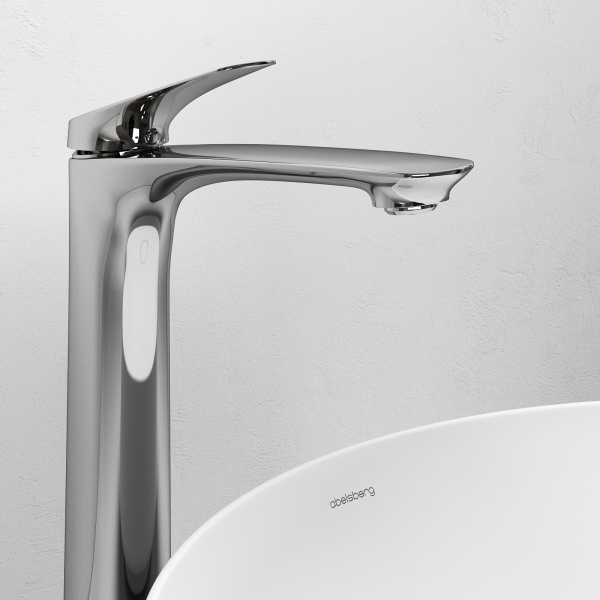 Смеситель для раковины Abelsberg Perfecta INF60102CH хром глянцевый