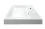 Раковина прямоугольная литьевой мрамор 60x49 Azario ELEMENT CS00082280 Раковина прямоугольная литьевой мрамор 60x49 Azario ELEMENT CS00082280