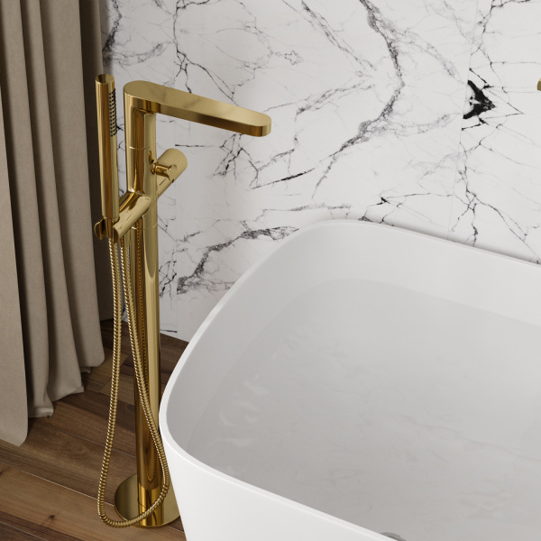 Смеситель для ванны WasserKRAFT Ems 7621 Смеситель для ванны WasserKRAFT Ems 7621