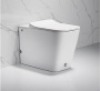 Приставной безободковый унитаз Cerutti SPA Disgrazia Pulse импульсный смыв с сиденьем микролифт Приставной безободковый унитаз Cerutti SPA Disgrazia Pulse импульсный смыв с сиденьем микролифт