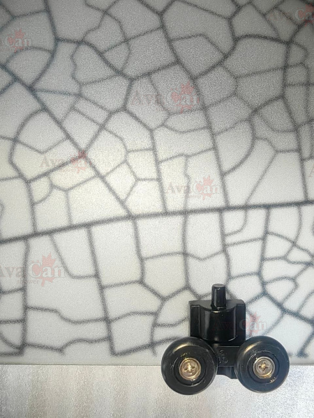 Душевой уголок AvaCan 100x195x100 HB100MT профиль черный