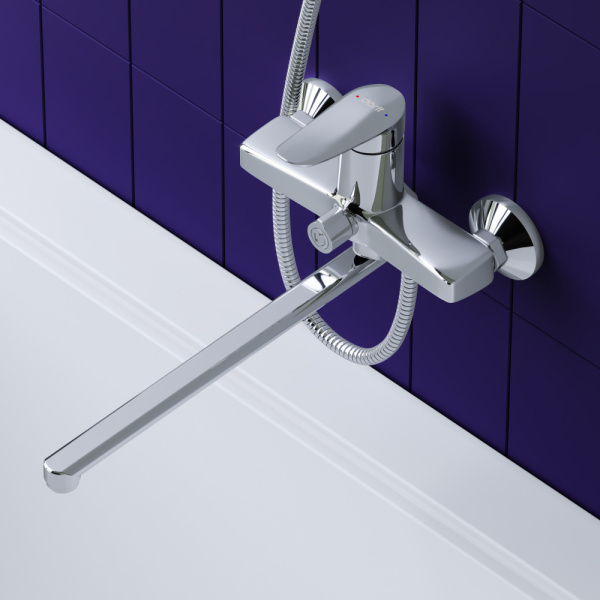 Смеситель для ванны Dorff Ultra D5095000 хром глянцевый