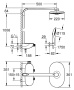 Душевая колонна  Grohe  26250000 Душевая колонна  Grohe  26250000