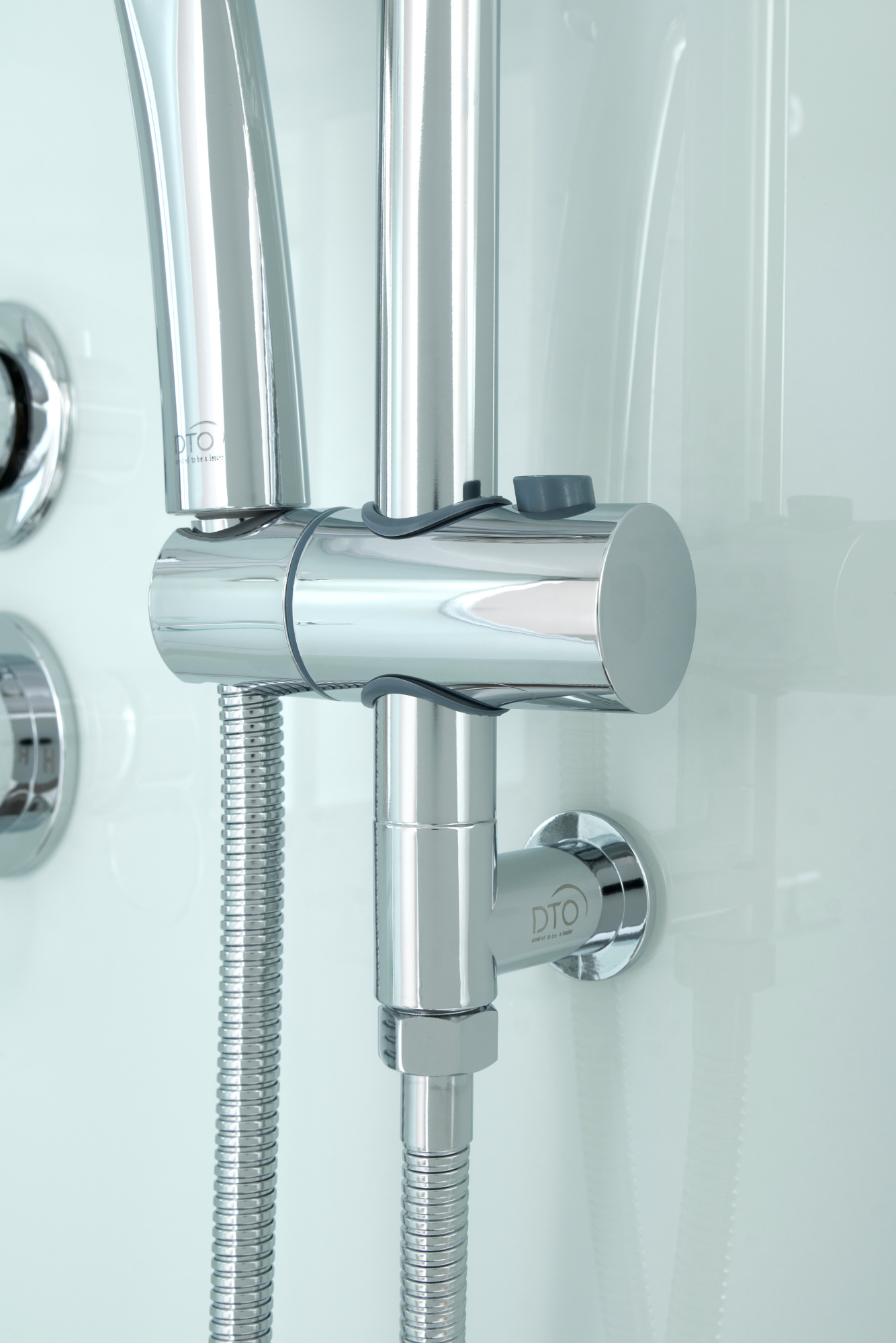 Душевая кабина DTO K402SEL профиль хром