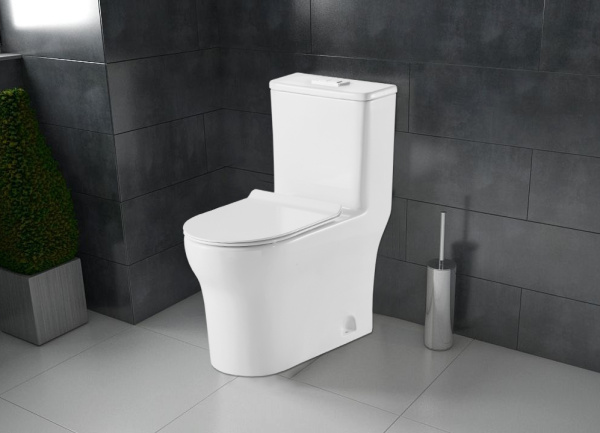 Унитаз-моноблок AZARIO SINTO 720х390х765 напольный в комплекте с сиденьем дюропласт микролифт белый AZ-1098 Унитаз-моноблок AZARIO SINTO 720х390х765 напольный в комплекте с сиденьем дюропласт микролифт белый AZ-1098