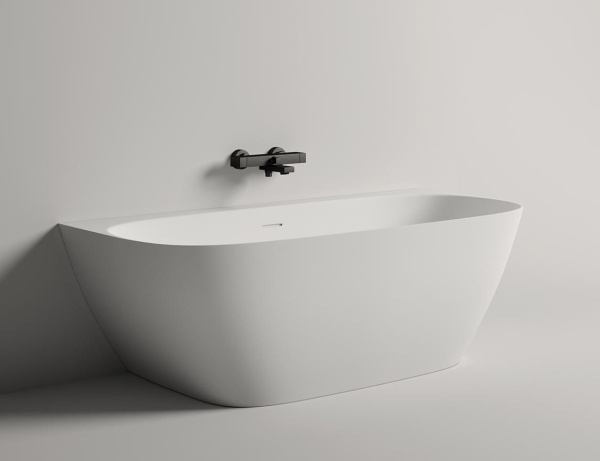 Ванна из литьевого камня Salini Sofia wall 170х80 102512G окрашена по RAL