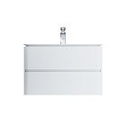 Тумба под раковину Am.Pm Sensation 80 см M30FHX0802WG подвесная белая