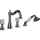 Смеситель на ванну Boheme TRADIZIONALE CHROMO CRYSTAL 396-CRST Смеситель на ванну Boheme TRADIZIONALE CHROMO CRYSTAL 396-CRST