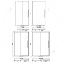 Душевая дверь RGW SV-12B 100x195 32321210-14 Душевая дверь RGW SV-12B 100x195 32321210-14