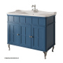 Тумба с раковиной Caprigo Borgo 105 см 33427-029.000.00.20 напольная синяя