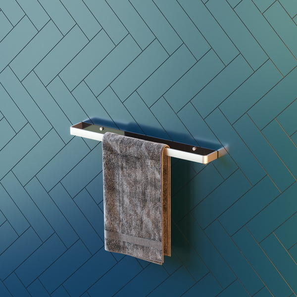 Полотенцедержатель Damixa Jupiter DA77346400 черный глянцевый