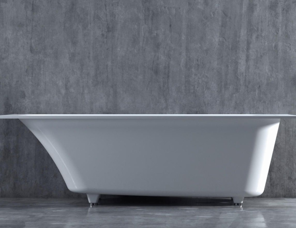 Ванна из литьевого камня Salini Orlanda 170х70 102011G белая глянцевая