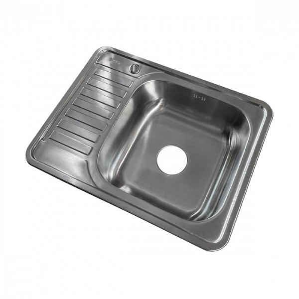 Мойка для кухни Iddis Basic 65 см R BAS65SRi77 полированный хром