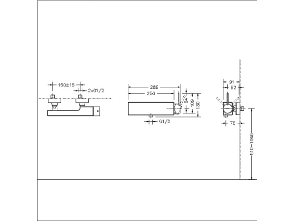 Смеситель для душа Bravat Arc F96061C-01-ENG Смеситель для душа Bravat Arc F96061C-01-ENG