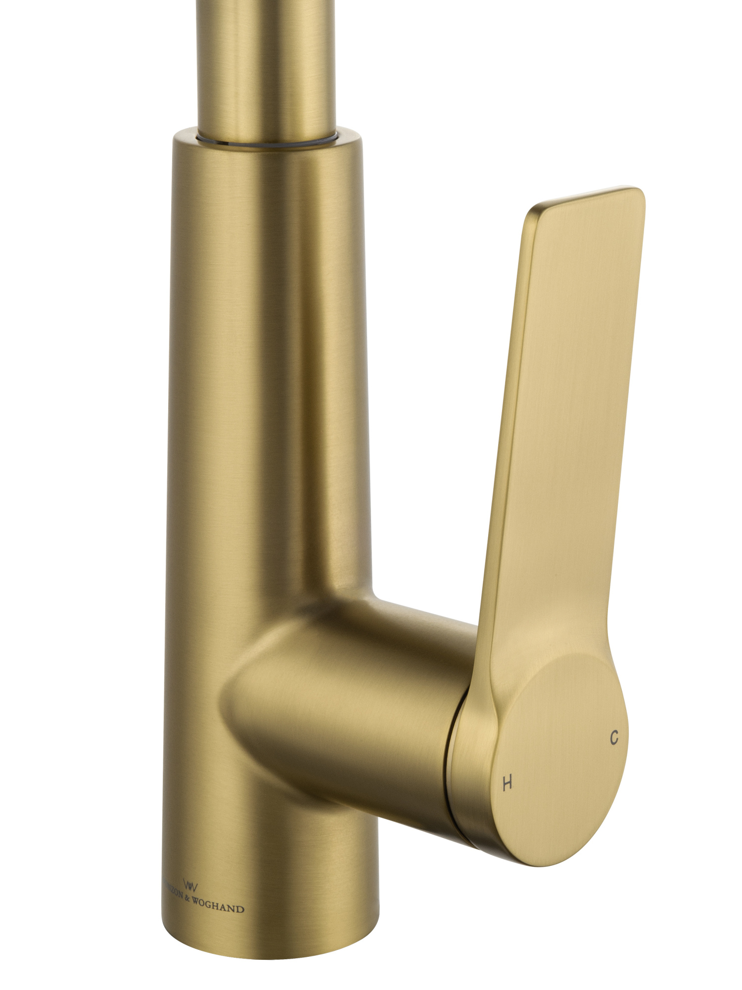 Смеситель для кухонной мойки Wonzon & Woghand WW-A20782-BG золото брашированный