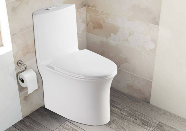 Унитаз моноблок Azario Luna 770x390x710 напольный горизонтальный слив сиденье дюропласт микролифт AZ-1037 Унитаз моноблок Azario Luna 770x390x710 напольный горизонтальный слив сиденье дюропласт микролифт AZ-1037