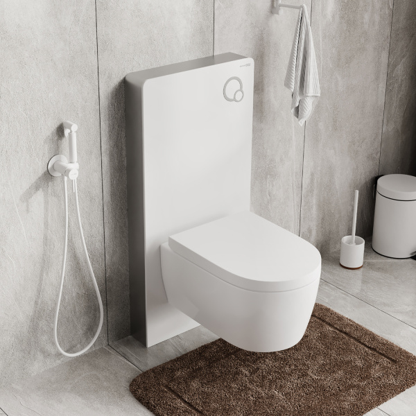 Пристенный модуль внешняя инсталляция для унитазов WasserKRAFT Naab 86TLT.040.PE.WH Пристенный модуль внешняя инсталляция для унитазов WasserKRAFT Naab 86TLT.040.PE.WH