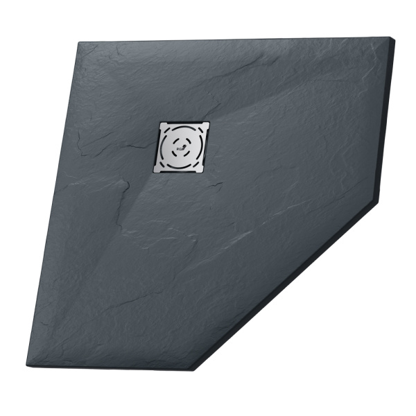 Душевой поддон каменный 80x80 RGW 16155088-02 Графит (серый) Душевой поддон каменный 80x80 RGW 16155088-02 Графит (серый)